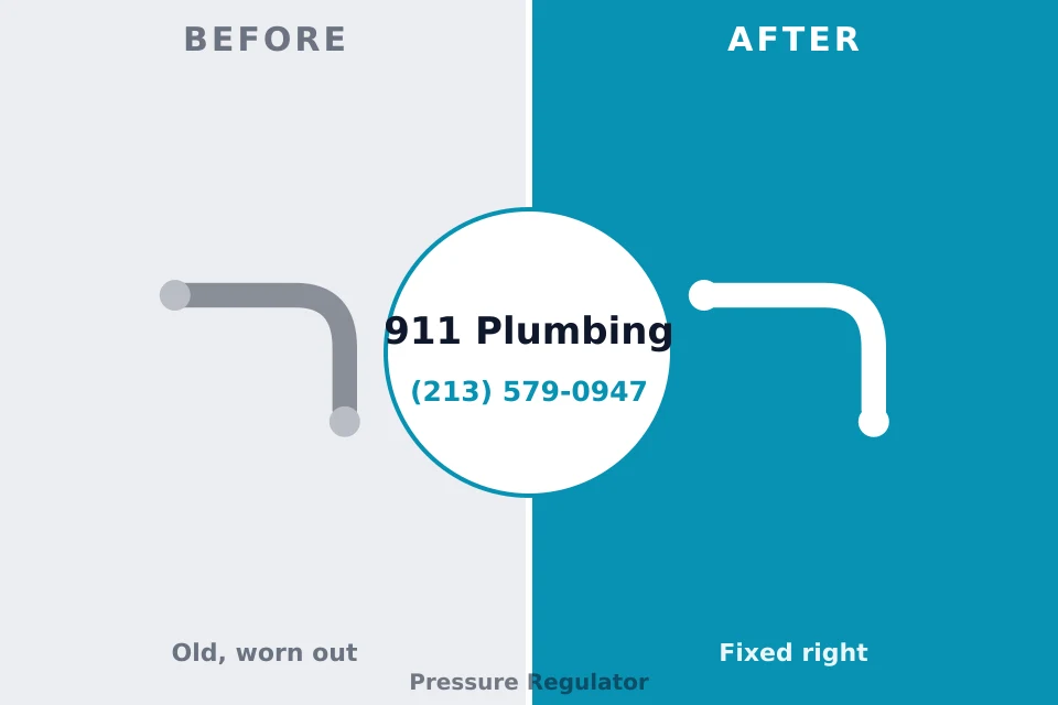 Before and after: plumbing company Bell Acres, PA